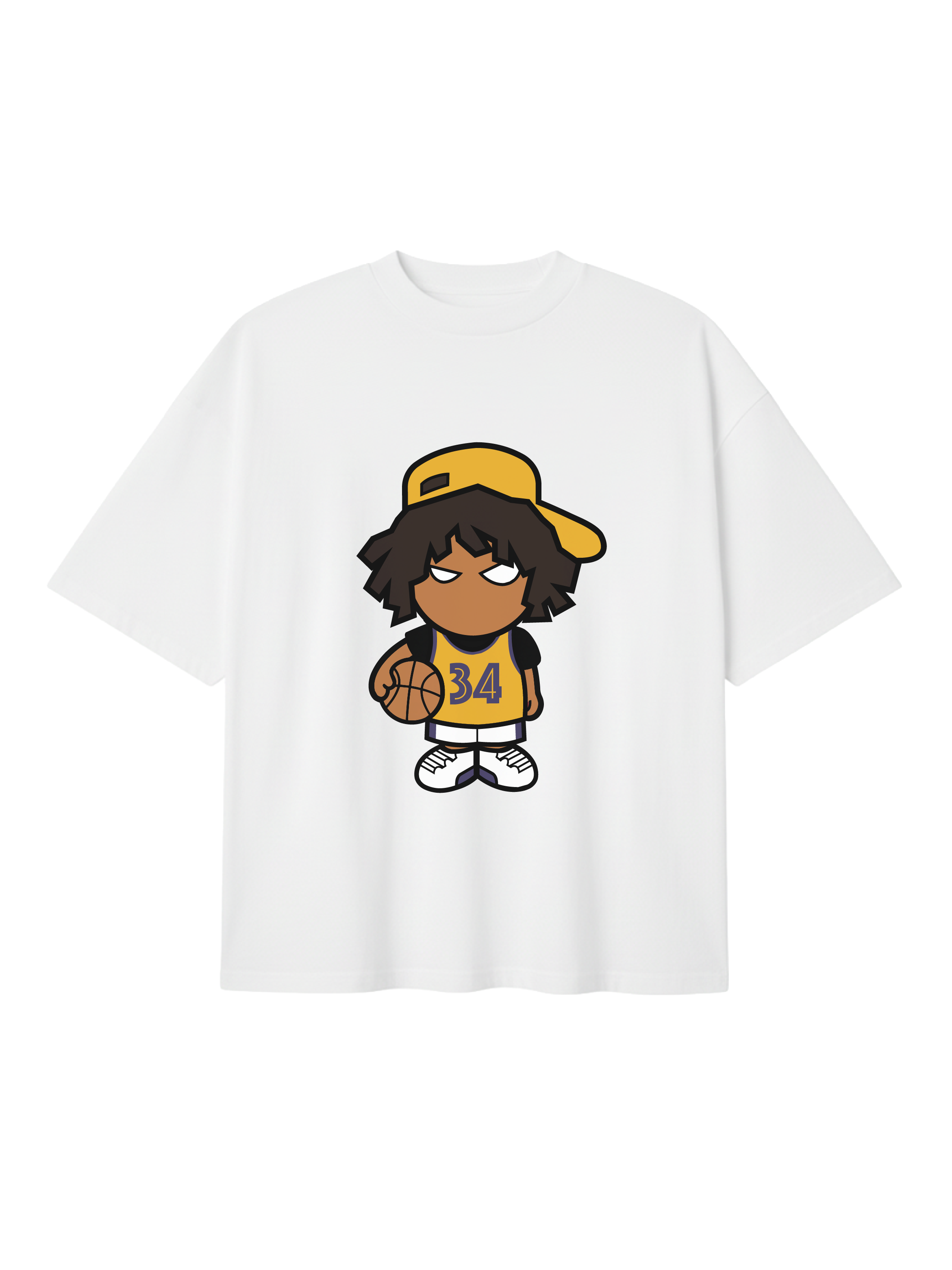 B.Hoops - Purple and Gold