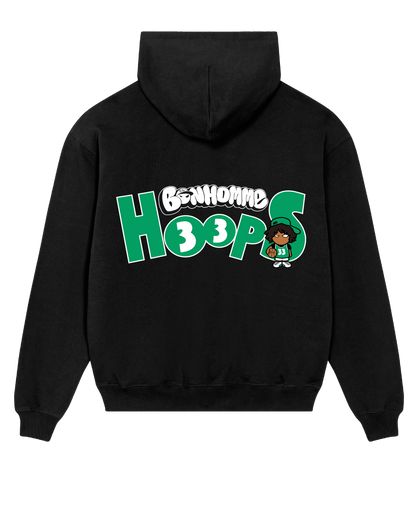 Hoodie B.Hoops - Unstoppable   Green