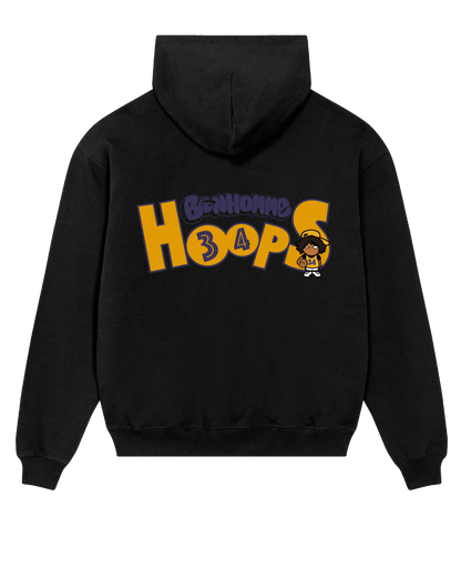 Hoodie B.Hoops - Purple and Gold