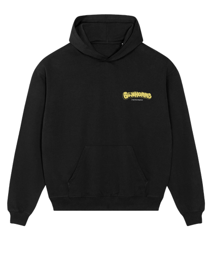 Hoodie Bonhomme – Black and Yellow